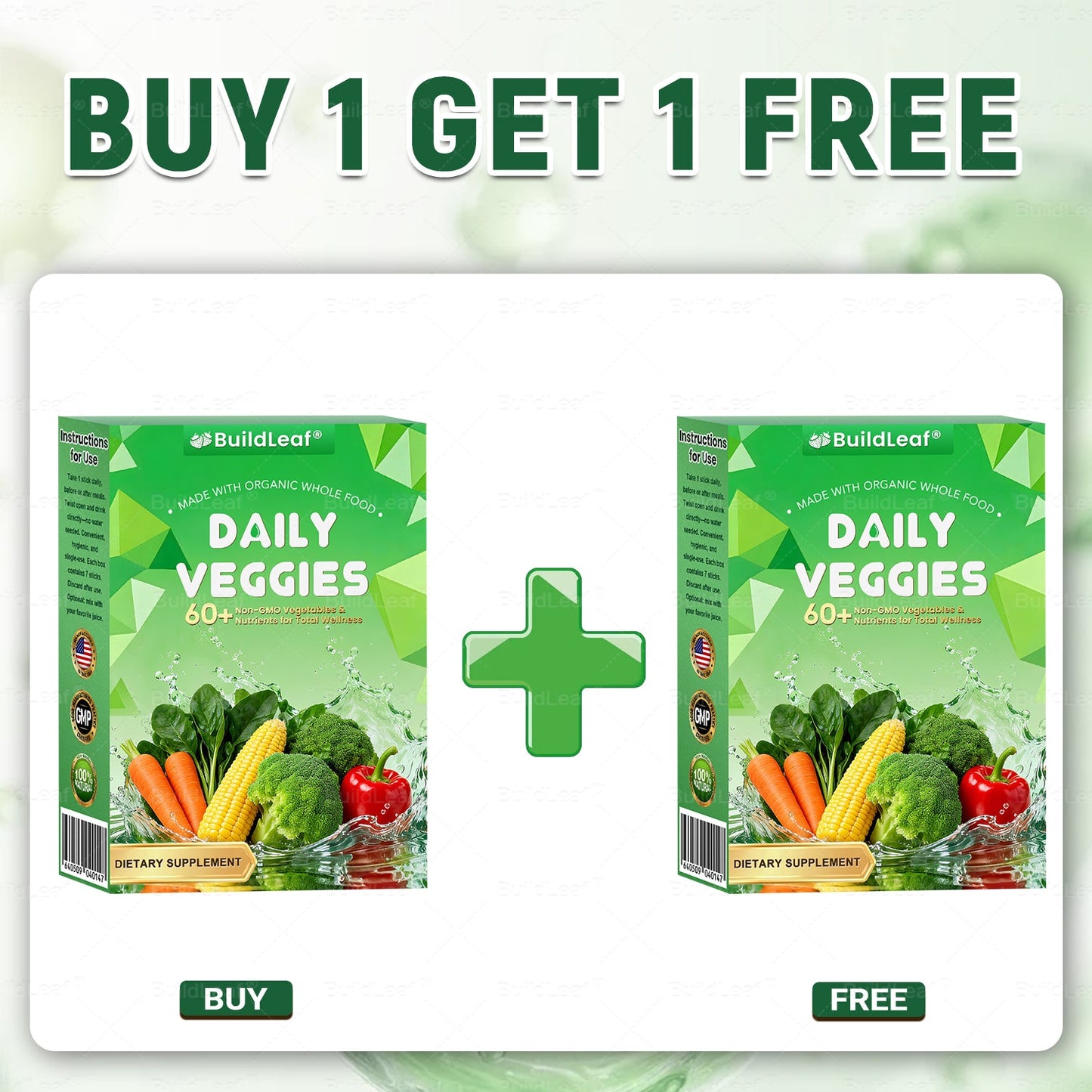 🔥 𝑩𝒖𝐢𝒍𝒅𝑳𝒆𝐚𝒇® \Add 60+ Superveggies · Maximize Your 20-in-1 Results · Now 70% OFF!