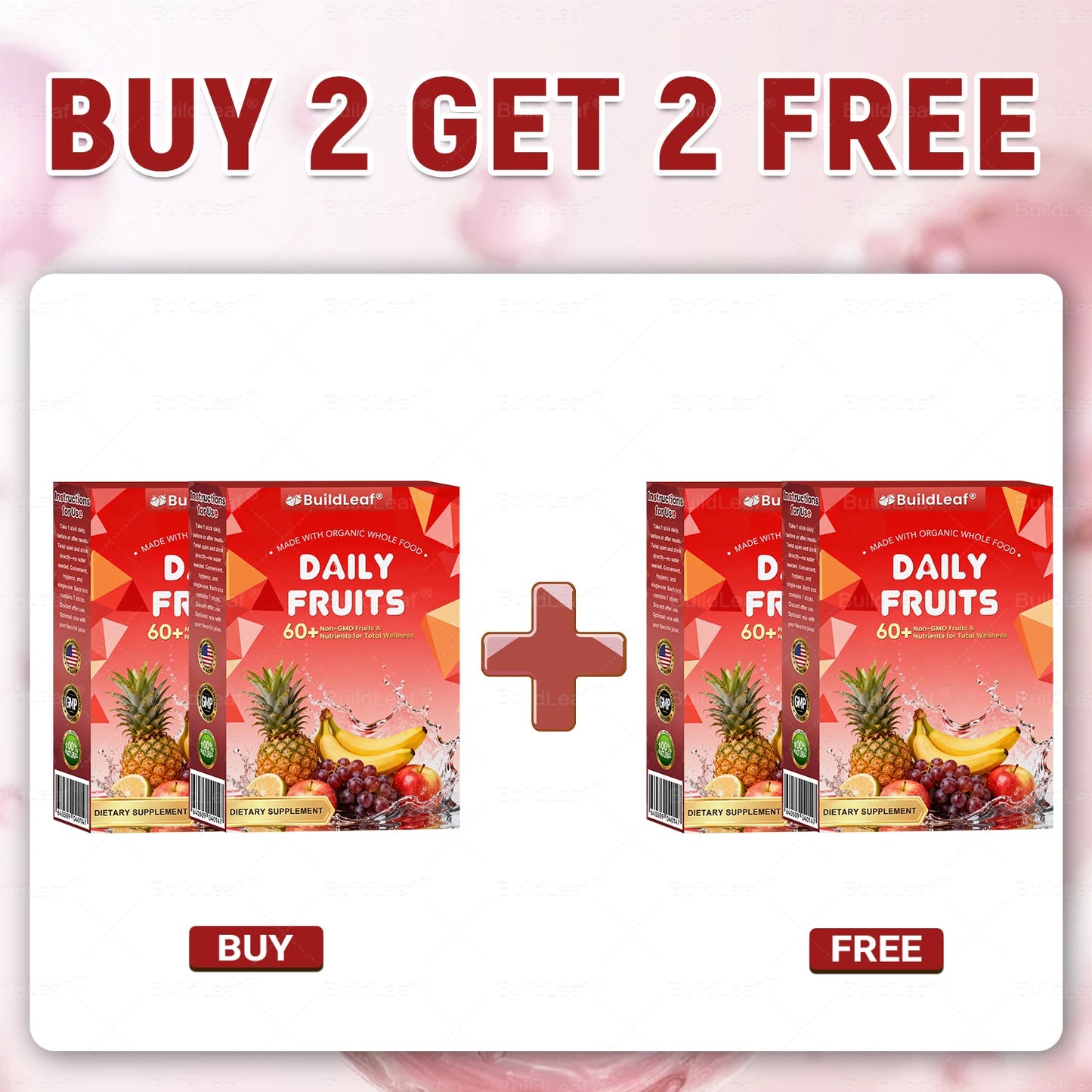 🍇 𝑩𝒖𝐢𝒍𝒅𝑳𝒆𝐚𝒇® Complete Your Wellness · Add 60+ Superfruits for Energy & Immunity · 70% OFF Today Only!