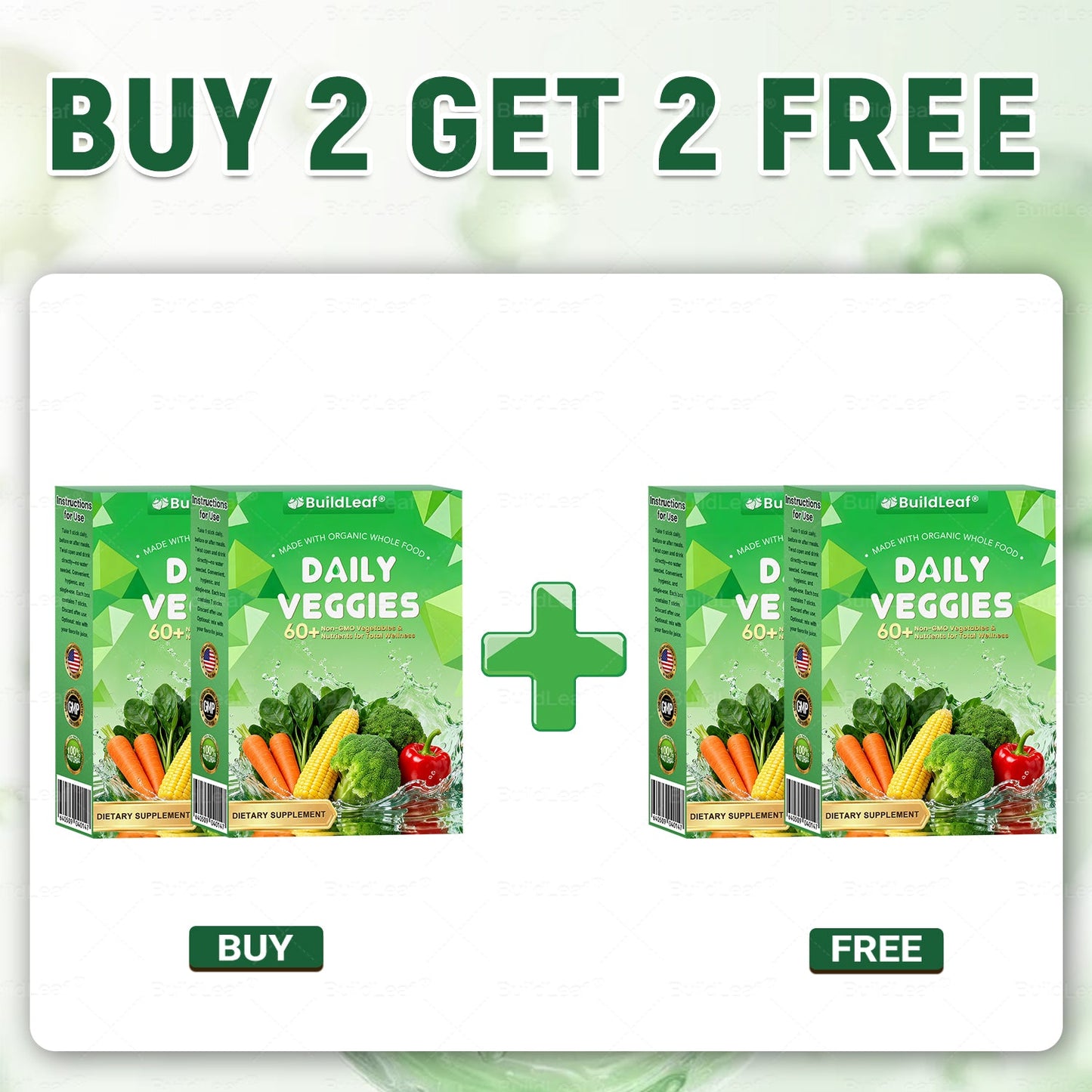 🔥 𝑩𝒖𝐢𝒍𝒅𝑳𝒆𝐚𝒇® \Add 60+ Superveggies · Maximize Your 20-in-1 Results · Now 70% OFF!
