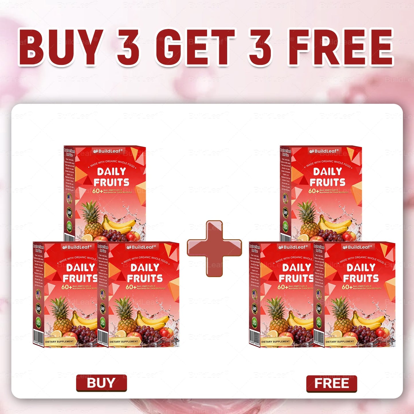 🍇 𝑩𝒖𝐢𝒍𝒅𝑳𝒆𝐚𝒇® Complete Your Wellness · Add 60+ Superfruits for Energy & Immunity · 70% OFF Today Only!